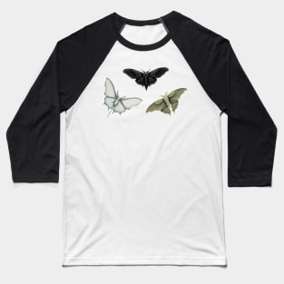 Gothic Moth Pack Baseball T-Shirt